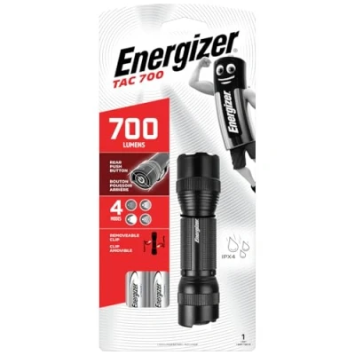 Afbeelding van Energizer TAC 700 Zaklamp werkt op batterijen LED lm 147 g