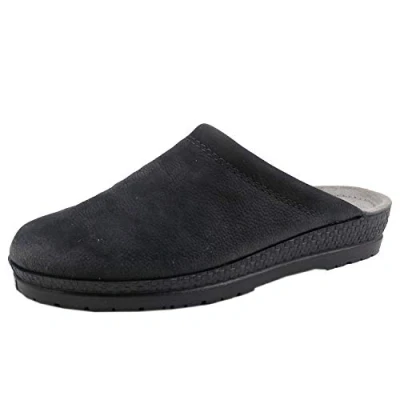 Afbeelding van Rohde Neustadt H 2762 Pantoffels voor heren, breedte G 1/2, zwart, 39 EU, zwart.