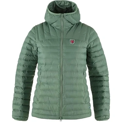 Afbeelding van Expedition Lätt Hoodie Outdoor Jack Dames Patina Green300 XS Groen