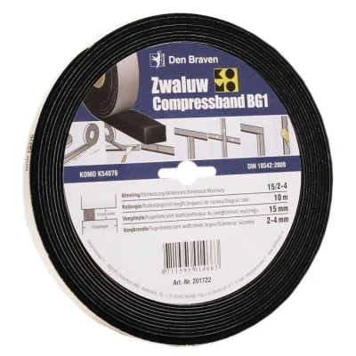 Afbeelding van Zwaluw compriband 15x30 5,6 meter