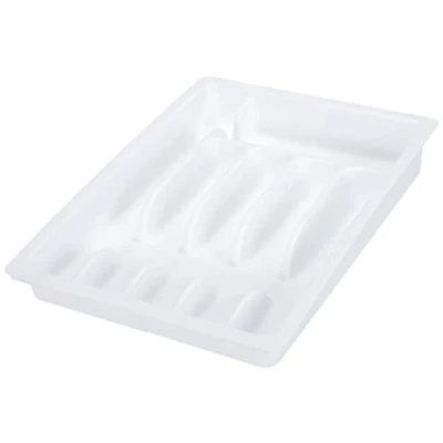 Image de Range couverts extensible Blanc De 29 à 50 cm