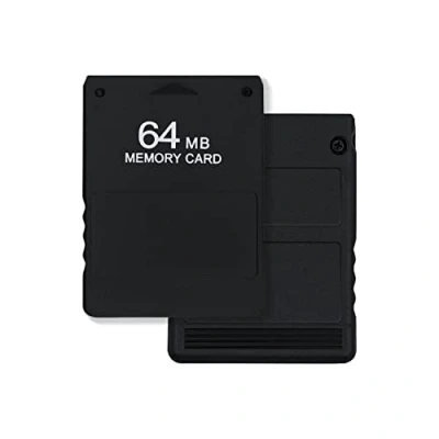 Afbeelding van Mcbazel Carte mémoire de jeu 64MB sur PS2 Accessoires Sauvegarde Haute Vitesse Stockage Compatible avec le PlayStation 2