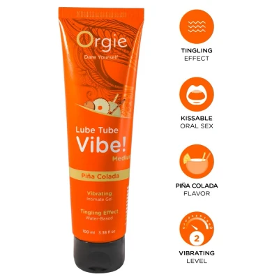 Afbeelding van Orgie Lube Tube Vibe Pina Colada