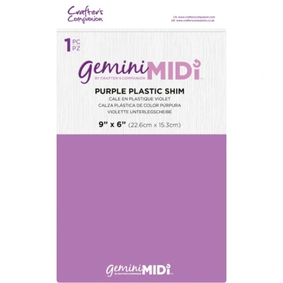 Afbeelding van Gemini Midi Accessoires Plastic Shim Paars