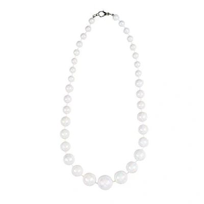 Afbeelding van Boland Ketting Charleston Wit Volwassenen Vrouwen 20&#039;s Roaring Twenties