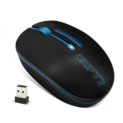 Afbeelding van Advance Souris Sans Fil Drift 2 (Bleu) (Draadloze), Muis, Blauw