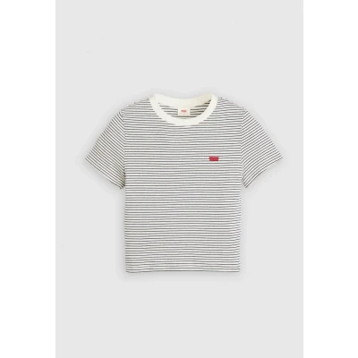 Afbeelding van Levi&#039;s Tshirt print, Dames, Maat: XS, Black/white