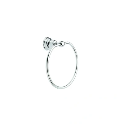 Afbeelding van Huber Croisette Klassiek Handdoekring Chroom 4018.01H.CR