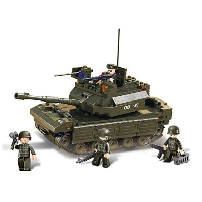 Afbeelding van Sluban Army M38 B6500 bouwspel tank (tank), klein