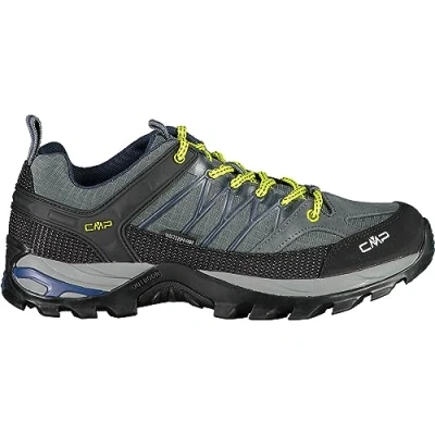 Afbeelding van CMP Rigel Low Trekking Shoe Wp wandelschoenen voor heren, Grijs B Blauw