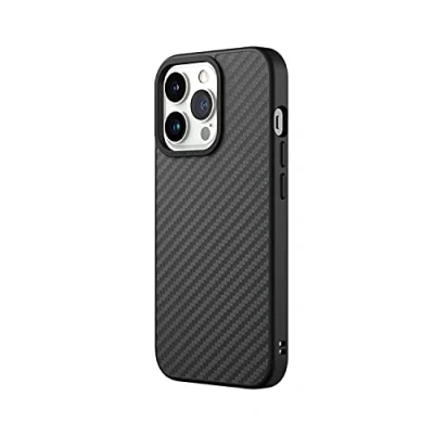 Afbeelding van RHINOSHIELD Case Compatible with [iPhone 13 Pro] SolidSuit Shock Absorbent Slim Design Protective Cover Premium Matte Finish 3.5M / 11ft Drop Protection Carbon Fiber