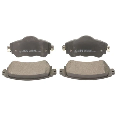 Afbeelding van ABE C1C061ABE Remblokkenset Vooras Niet geschikt voor slijtage waarschuwingscontact CITROËN: C4 II Hatchback, DS4 Hatchback