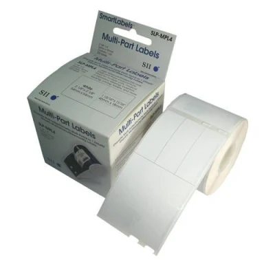 Image de Seiko Instruments Slp Mpl4 Étiquettes En Plastiques Adhésives Permanentes Blanc 54 X 101 Mm 220 Étiquette(S) ( 1 Rouleau(X) ) Pour Smart Label Printer 620
