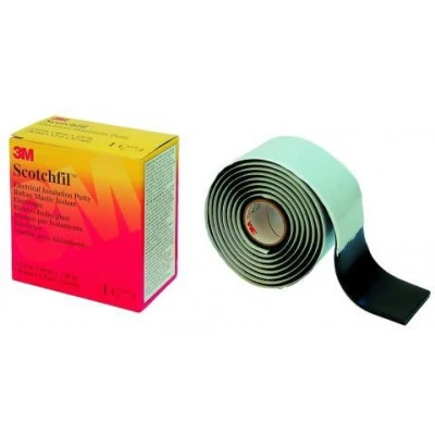 Afbeelding van 3M Scotchfil™ Scotchfil Reparatietape Zwart (l x b) 1.5 m 38 mm 1 stuk(s)