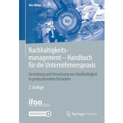 Afbeelding van Nachhaltigkeitsmanagement Handbuch für die Unternehmenspraxis