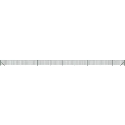 Afbeelding van Draadgaashek met flens 0,8x25 m groen