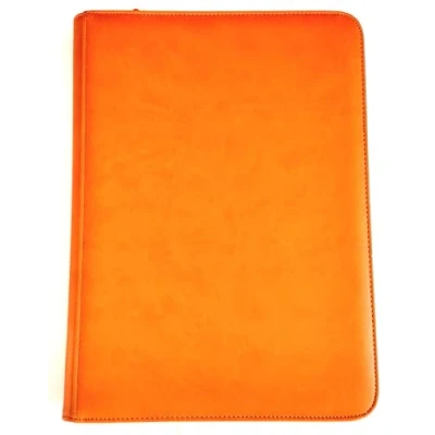 Afbeelding van docsmagic.de Pro Player 9 Pocket Zip Album Oranje 360 Kaartbinder MTG PKM YGO