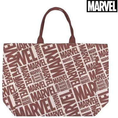 Afbeelding van Marvel Katoenen Handtas Strandtas Boodschappen Schoudertas
