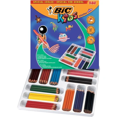 Afbeelding van Bic Kids Kleurpotlood Ecolutions Evolution 144 Potloden (classpack)