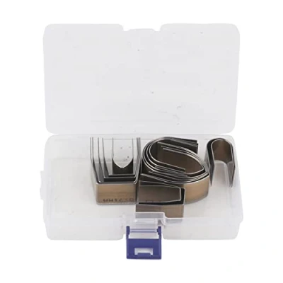 Afbeelding van FTVOGUE 18 stks Gelegeerd Staal Universele Lederen Ambachten Gat Cutter Holle Embossing Punch Set Kit DIY Ponsen Gereedschap