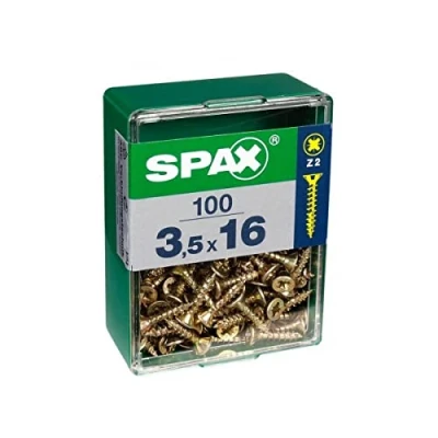 Afbeelding van Spax Houtschroef 3.0x20mm Philips Z1 100 stuks
