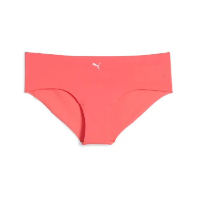 Afbeelding van Puma Women Seamless Hipster 2 PACK Slip, Dames, Maat: Large, Coral