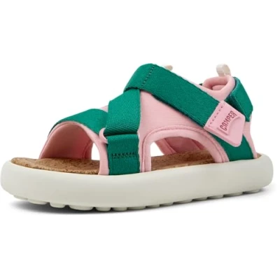 Afbeelding van Camper Pelotas Flota KIDS Sandalen voor kinderen, Maat: 33, Rosa/grün Textiel