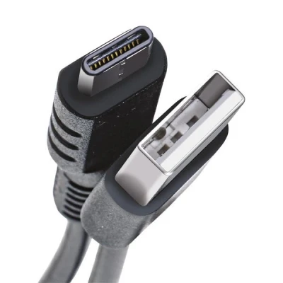 Afbeelding van Celly USB Naar C Kabel 1 Meter Black Zwart Kabels