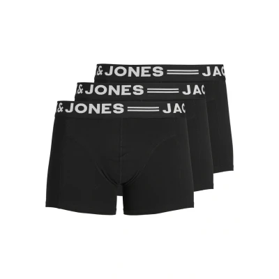 Afbeelding van Jack &amp; Jones Sense 3PACK Boxerbriefs, Heren, Maat: XL, Black