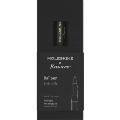 Afbeelding van Moleskine X Kaweco Balpen, Punt 1.0mm, Zwart