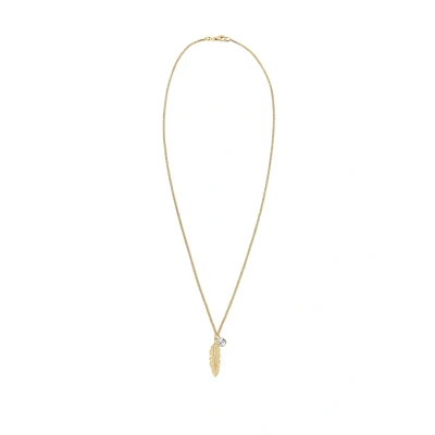 Afbeelding van Elli Halsketting Dames Veder Hanger Boho met Kristal in 925 Sterling Zilver