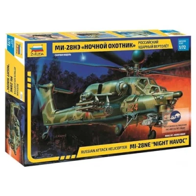 Afbeelding van Zvezda Mil 28 Helicopter (Rr) (12/19) * (Zve7255) modelbouwsets, hobbybouwspeelgoed voor kinderen, modelverf en accessoires
