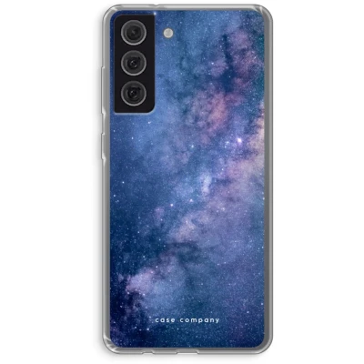 Afbeelding van hoesje geschikt voor Samsung Galaxy S21 FE Nebula Soft Cover Telefoonhoesje Bescherming aan alle Kanten en Schermrand