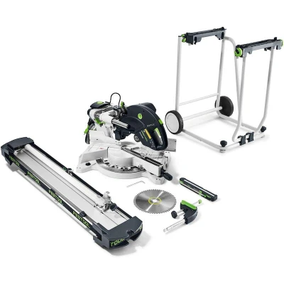 Afbeelding van Festool Kapex KS 120 REB Set UG Afkort trekzaag compleet met onderstel 575313