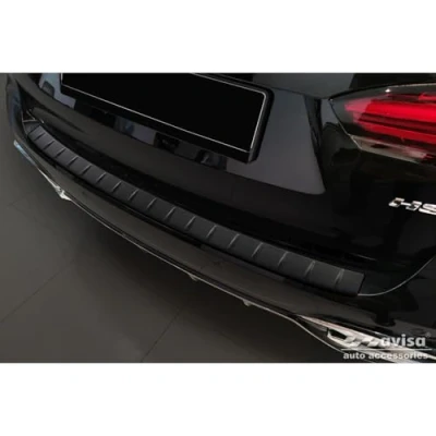 Afbeelding van Achterbumperbescherming roestvrij staal compatibel met MG (E) HS Facelift 2020 2023 &amp; &#039;British Flag&#039;