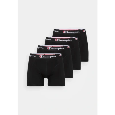 Afbeelding van Champion Boxer 4 PACK Onderbroeken, Heren, Maat: Small, Black