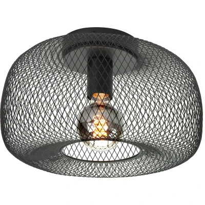 Afbeelding van Highlight Plafondlamp Honey Ø 32 cm zwart