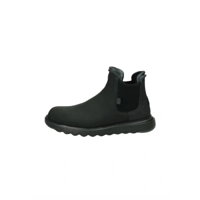 Afbeelding van Heydude Branson Classic Korte laarzen, Heren, Maat: 40, Black Leer/ synthetisch