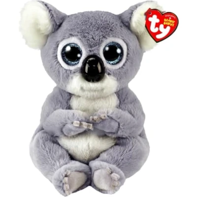 Image de Peluche TY Beaniee Babies Small Melly Le Koala Gris