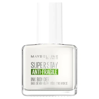 Afbeelding van Maybelline New York SUPERSTAY Anti Broze Base Coat versterkt en beschermt de nagels 12 ml
