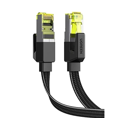 Afbeelding van UGREEN Cat7 Ethernet Kabel 10Gbps 600MHz Gevlochten RJ45 (15M)