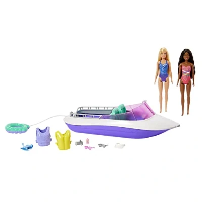 Afbeelding van Barbie Zeemeermin Power Malibu &amp; Brooklyn Barbiepop