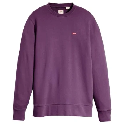 Image de Levi&#039;s New Original Crew Sweatshirt Homme, Single Dye Navy Cosm, XS
