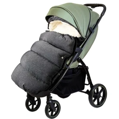 Afbeelding van Universele voetenzak voor baby&#039;s, warme wintervoetenzak, dubbele verdikking, comfortabel, kinderwagen/buggy&#039;s