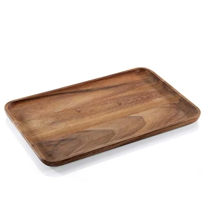 Afbeelding van Zassenhaus Snackbord van acaciahout natuur M055979