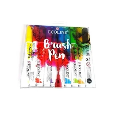 Afbeelding van Ecoline Brush Pen set 10 kleuren