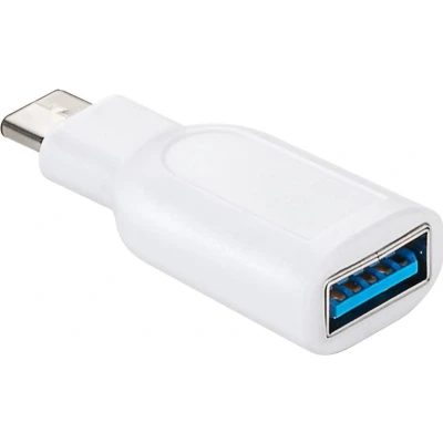 Afbeelding van USB C (m) A (v) adapter USB3.0 / wit
