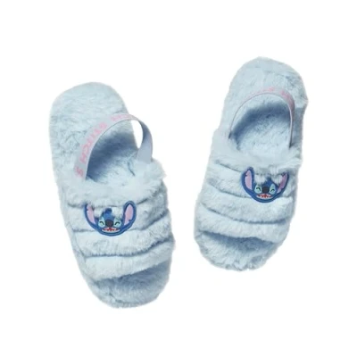 Afbeelding van Disney Stitch Pantoffels Lilo en Puffi Pluffi Meisjespantoffels Kinderpantoffels, Blauw