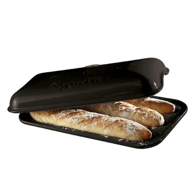 Afbeelding van Emile Henry Broodbakvorm Baguettes Fusain