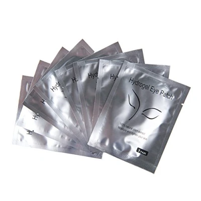 Image de 50 Paire Patchs Pour Extensions de Cils Patch Gel Non Pelucheux Yeux Pad Eye Masque Beauté Outil (Renard argenté)